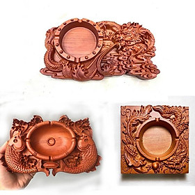Mua Gạt tàn gỗ Hương nguyên khối