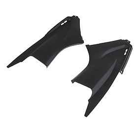 Black ABS Plastic Air Cowling Insert for Yamaha YZFR6 YZF R6 2003 2005