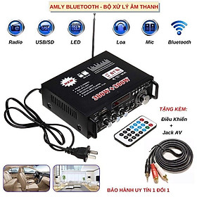 Mua Amly Mini Bluetooth  Âm Ly Mini  Bộ Xử Lý Âm Thanh Cho Loa  Ampli Bluetooth  Amply Hát Karaoke