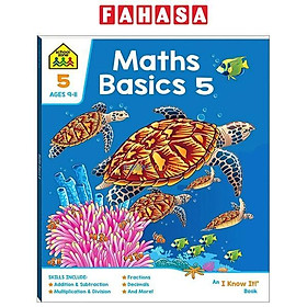 Ảnh bìa School Zone Maths Basics 5 - An I Know It Book