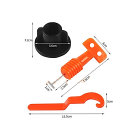 Mua VÍT CÂN BẰNG ỐP PHẲNG GẠCH - TÚI 50 VÍT KÈM CỜ KÊ MÓC