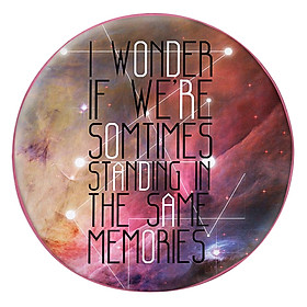 Gối Ôm Tròn If We'Re Sometime Standing In The Same Memories - GOZTE018