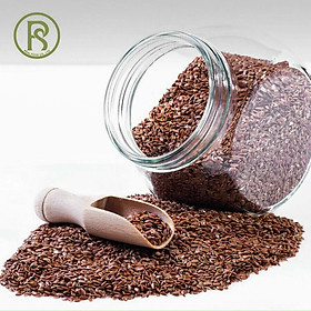 1kg Hạt lanh nâu Real Food (flax seeds)