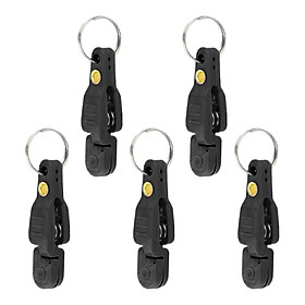 5 Pieces Heavy Tension Snap Release Clips for Weight Boat Fishing Downrigger