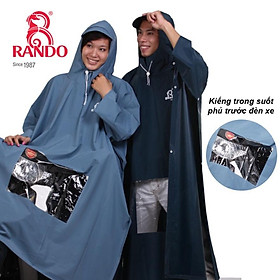 Mua Áo Mưa Cánh Dơi Cao Cấp  GIÁ SỈ  RANDO Chính Hãng  Có Kiếng Phủ Đèn Xe Máy  Nhựa PVC Dày Dặn  Bền Bỉ Không Thấm Nước