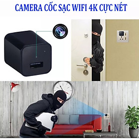Mua Camera quan sát kèm sạc điện thoại mini hàng chuẩn chất lượng