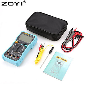 Mua Đồng Hồ Đo Điện Vạn Năng Zoyi ZT-M0 Tự Động Và Thủ Công Điều Chỉnh Thang Và Chế Độ Đo  Hiển Thị Kỹ Thuật Số Đồng Hồ Đo Von Kế  Đo Tụ  Điện Áp Đa Năng