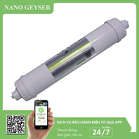 Mua Lõi Hydrogen Nano Geyser  Lõi lọc nước số 8  Dùng cho các dòng máy lọc nước RO  NANO  UF  Geyser  Kangaroo  Karofi  Aqua - Hàng Chính Hãng