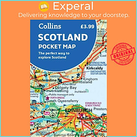 Sách - Scotland Pocket Map - The Perfect Way to Explore Scotland by Collins Maps (UK edition, paperback)