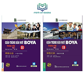 [Download Sách] Combo 2 Cuốn: Giáo Trình Hán Ngữ BOYA Trung Cấp 2 (Tập 1) Và Giáo Trình Hán Ngữ BOYA Trung Cấp 2 (Tập 2) - MinhAnBooks