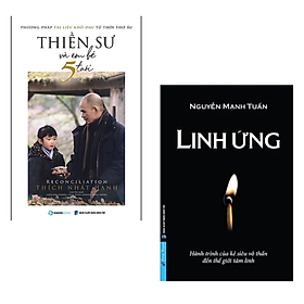 Hình ảnh Combo 2 cuốn sách Tôn Giáo - Tâm Linh : Linh Ứng - Hành Trình Của Kẻ Siêu Vô Thần Đến Thế Giới Tâm Linh + Thiền Sư Và Em Bé 5 Tuổi