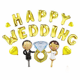 Set Bong Bóng Trang Trí Ngày Cưới SW-006