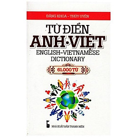 Ảnh bìa Từ Điển Anh - Việt (61.000 Từ) - Sách Bỏ Túi