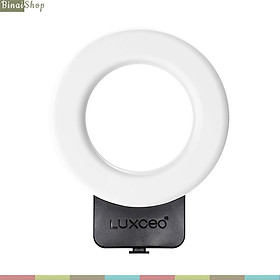 LUXCEO P01 Ring Light - Đèn Led Dạng Vòng Hỗ Trợ Quay Phim Chụp Hình Làm Youtube, Tik Tok, Review, Studio- Hàng chính hãng