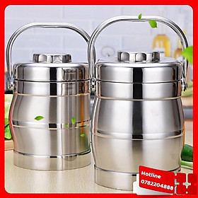 Mua Cặp Lồng Cơm Giữ Nhiệt Inox 3 Tầng Hc2019 - Loại Tốt