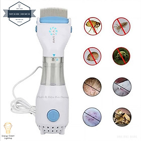 Mua Lược Hút Chấy Và Trứng Lược Máy Chải Chấy Thông Minh - Dùng Cho Bé   Thú Cưng - Dùng Từ Tính Không Hóa Chất - Cắm Điện Dùng Tiện Lợi - Tặng Kèm 2 Màng lọc Thay Thế