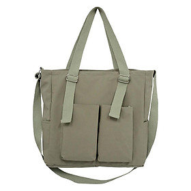 Shoulder Bag  Handbag Shoppers Bag  Canvas Green