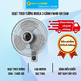 Mua Quạt treo tường Midea 3 cánh FW40-6H 55W - Hàng Chính Hãng
