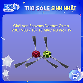 Mua Chổi ven robot Ecovacs Deebot OZMO 900/950/T5/N8 pro/N8 pro Plus/X1 omni_Hàng chính hãng