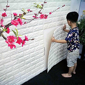 Mua Bộ 5 Miếng Xốp Dán Tường 3D Chịu lực  chống nước  chống ẩm mốc 70x77cm