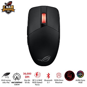 Chuột không dây ASUS ROG Strix Impact III Wireless - Hàng Chính Hãng