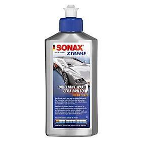 Kem đánh bóng và bảo vệ sơn xe ô tô Sonax 201100 250ml - Tặng 1 khăn lau 3M màu ngẫu nhiên - phục hồi sơn cũ, hiệu ứng lá sen trên sơn, tăng độ mịn cho mặt sơn