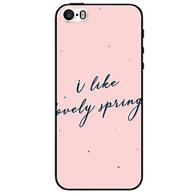 Ốp lưng dành cho Iphone 5 / 5s / 5Se - Iphone 6 / 6s - Iphone 6 Plus / 6s Plus mẫu Lovely Spring