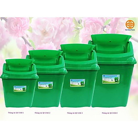 Mua Thùng Đựng Rác Lật Nắp Bảo Vệ Môi Trường Các Cỡ Nhựa