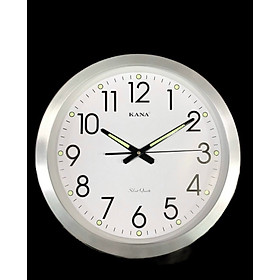 Đồng hồ treo tường KN-S25w dạ quang (38cm)