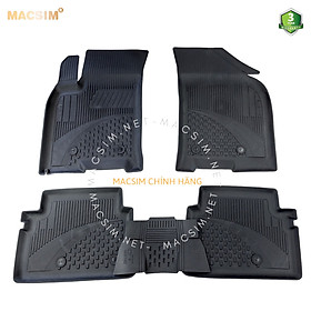 # Lacetti, Thảm lót sàn ô tô nhựa TPE Silicon Chevrolet Lacetti 2009- nay Black Nhãn hiệu Macsim