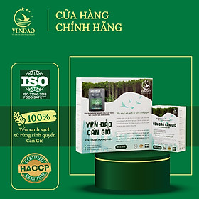 Yến Hũ Chưng Đường Phèn Yến Đảo Cần Giờ chăm sóc sức khoẻ cho mọi người hộp 4-6 hũ