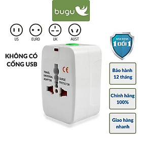 Ổ Cắm Du Lịch Đa Năng Thông Minh Phích Cắm Chuyển Đổi Bugu HHT931 - Hàng Chính Hãng