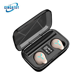 CINCATDY Tai Nghe Bluetooth V5.0 Earbuds Gaming Headphone True Wireless Headset - Hàng Chính Hãng