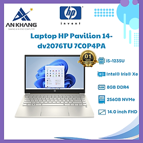 Mua Laptop HP Pavilion 14-dv2076TU 7C0P4PA (Core i5-1235U | 8GB | 256GB | Iris Xᵉ Graphics | 14 inch FHD | Windows 11 | Warm Gold) - Hàng Chính Hãng - Bảo Hành 12 Tháng