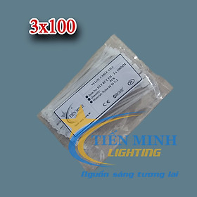 Dây rút nhựa, dây thít nhựa nhiều kích thước, nhựa polime này là dẻo dai, bền bỉ và chịu lực, chịu nhiệt khá tốt, an toàn