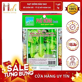 Mua Hạt giống Bầu Sao Lai Trái Dài Trồng Quanh Năm - Gói 10 Hạt - Phú Nông