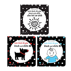 Combo Kích Thích Thị Giác Black And White 3 cuốn