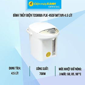 Mua Bình thủy điện Toshiba PLK-45SF(WT)VN 4.5 lít - Hàng Chính Hãng