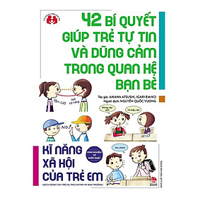 Hình ảnh Sách- Kinh nghiệm từ nước Nhật: 42 bí quyết giúp trẻ tự tin và dũng cảm trong quan hệ bạn bè - 43 kỹ năng kiểm soát tức giận - 49 bí quyết giúp trẻ lắng nghe và truyền đat