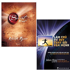 combo Bí mật - The secret + Làm Chủ Tư Duy Thay Đổi Vận Mệnh (Tái Bản)