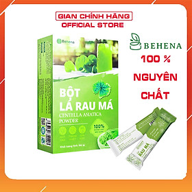 Bột rau má Behena nguyên chất 50gr - Thanh nhiệt giải độc, hỗ trợ tiêu hoá