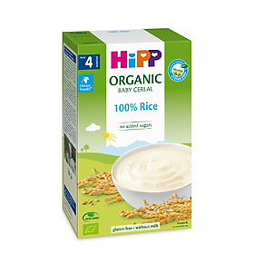 Bột ăn dặm dinh dưỡng Gạo nhũ nhi HiPP Organic 200g