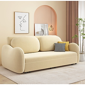 Sofa giường đa năng hộc kéo Vintage HGK-06 ngăn chứa đồ tiện dụng Tundo KT 2m