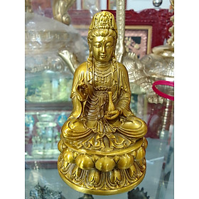 Tượng Phật Quan Âm Bằng Đồng Vàng, Tượng Phật Phong Thủy Bày Xe ô tô, Tượng Phật Quan Âm Bày Bàn