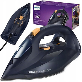 Mua Bàn là hơi nước Philips Azur Series 7000 DST7060/20  Công suất 3000W  Màu Xanh đen Hàng chính hãng