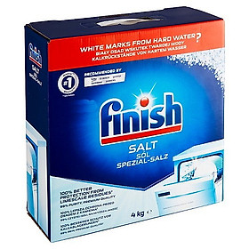 Muối rửa chén bát Finish 4kg kèm túi zip 