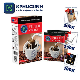 Cà phê túi lọc K-FILTER tiện lợi 105g Hộp