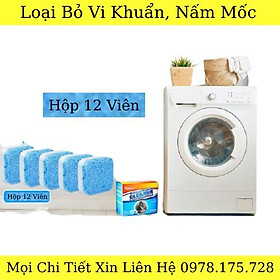 Viên Tẩy Lồng Giặt Hộp 12 Viên Hàng Nội Địa Trung Quốc