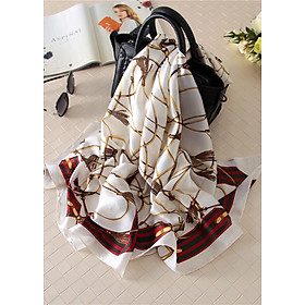 Khăn choàng cổ lụa hàng châu thời trang- klhc0401