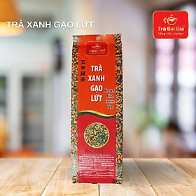 Hình ảnh Trà xanh gạo lứt 100g - Trà Đại Gia